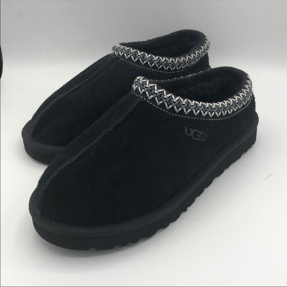 UGG Men's Tasman Suede Wool Slippers - Picture 1 of 4